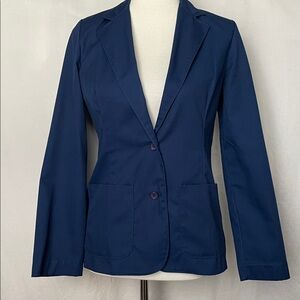 vtg 70s juniors wrangler blue blazer